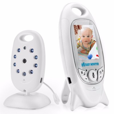 2.4G IR Smart Baby Monitor Temperature Monitoring 2 Way Audio Secure 2inch LCD Digital Camera