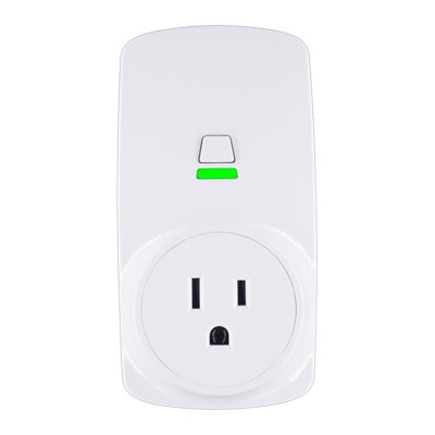 No Hub Required Energy Monitoring Wireless Mini Outlet with Timer,WiFi Smart Plug Socket Works with Alexa, Google Home