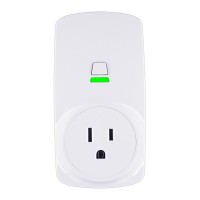 No Hub Required Energy Monitoring Wireless Mini Outlet with Timer,WiFi Smart Plug Socket Works with Alexa, Google Home