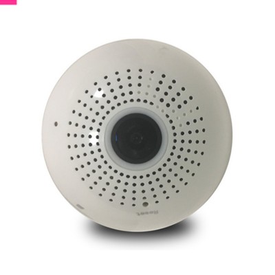 Home Security Fisheye Wifi Room Indoor Panoramic IP Light Bulb Mini CCTV Camera