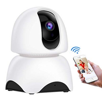 Indoor Pet Monitoring 1080P Wireless Wifi IP Camera Home Security Camera with 2 Way Audio