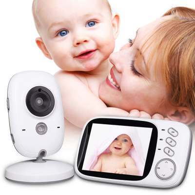 Factory sells 3.2-inch LCD VB603 video audio Night Vision wireless Smart Baby Monitor camera temperature monitoring VB603