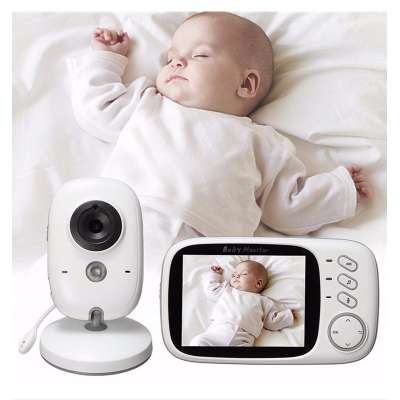 VB603 3.2inch LCD  Night Vision Wireless Temperature Detection  Video Baby Monitor Camera Factory Wholesale Shenzhen