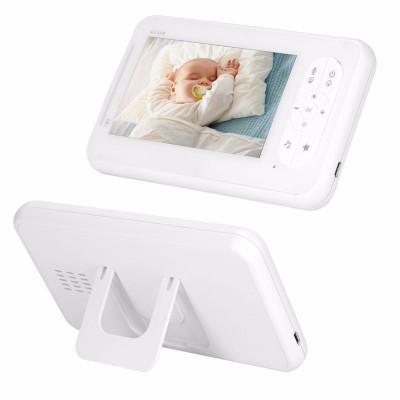 4.3 inch Temperature Monitoring Wireless Lullaby Baby Video Monitor with Camera for Baby/Elder/Pet