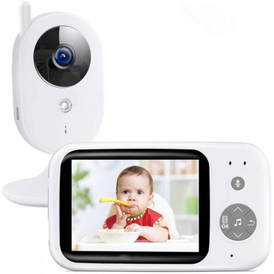 2.4'' LCD 2 Way Audio Talk Night Vision Surveillance Security Camera Babysitter Video Color Baby Monitor